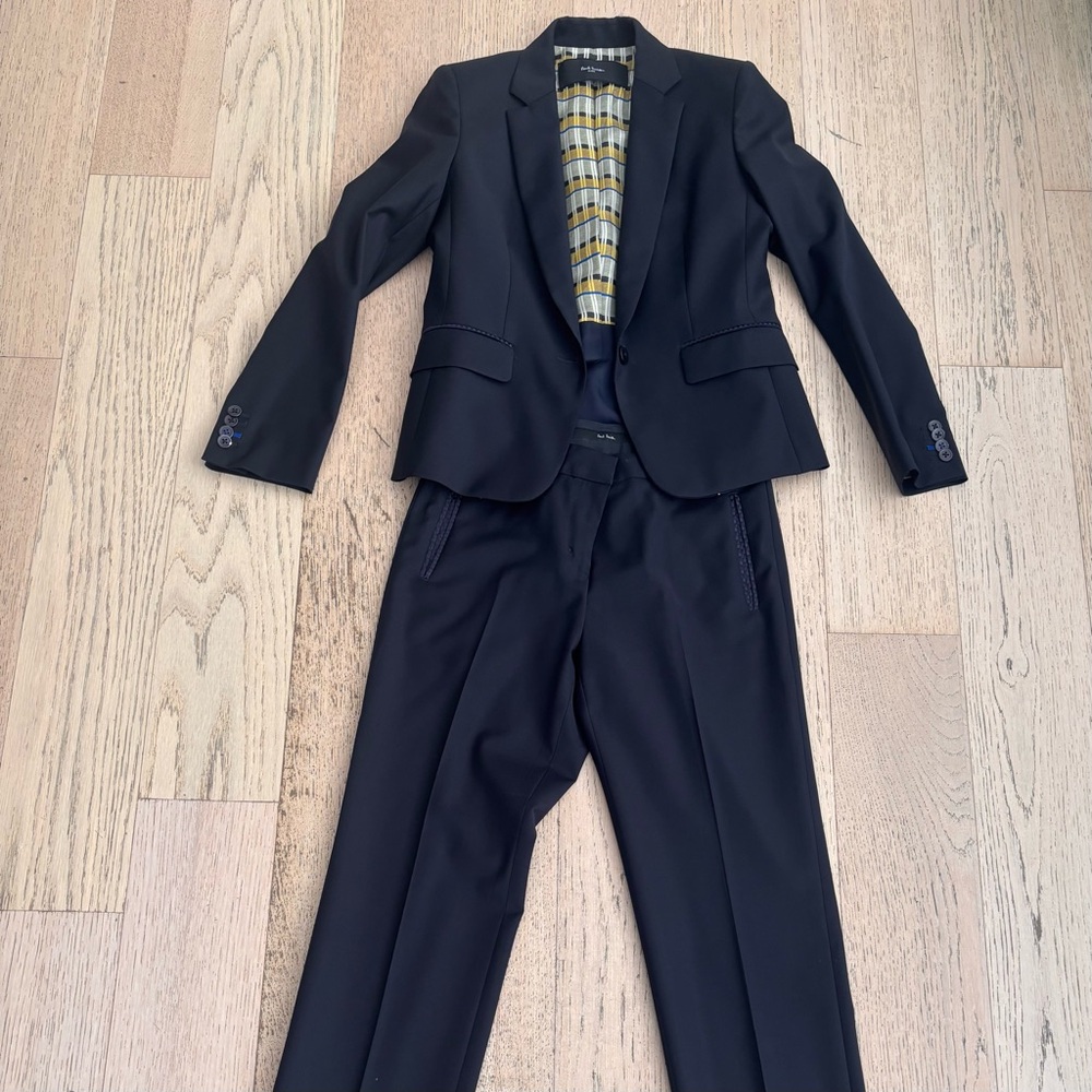 Paul Smith Black | Women’s Navy Suit (Jacket + Pants Set)